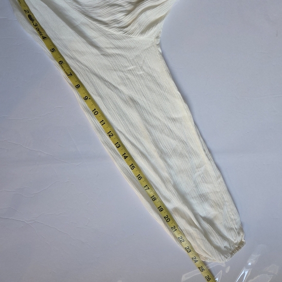 Cream Long Sleeve Forever21 Dress - Picture 8 of 8